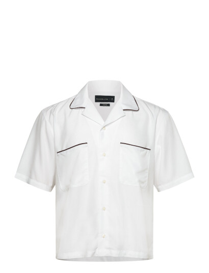 Abercrombie & Fitch Anf Mens Wovens - White - M Abercrombie & Fitch Anf Mens Wovens - White - M