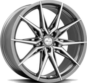 Brock B42 Ferric Grey Polish 8.5x20 5/120 ET30 B72.6 Brock B42 Ferric Grey Polish 8.5x20 5/120 ET30 B72.6