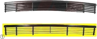 Ventilasjonsgitter VAN WEZEL 0640599