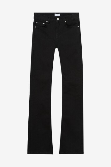 Grunt - Jeans Texas Low Flare Black - Svart Grunt - Jeans Texas Low Flare Black - Svart