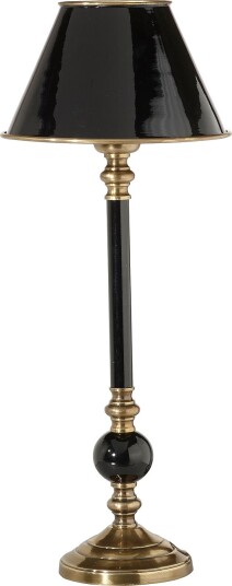 PR Home Bordlampe Abbey 48 cm Svart Bordlamper