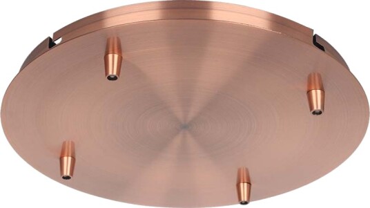 V Tac Kobber Rosett For 4 Lamper Ø300mm V Tac Kobber Rosett For 4 Lamper Ø300mm