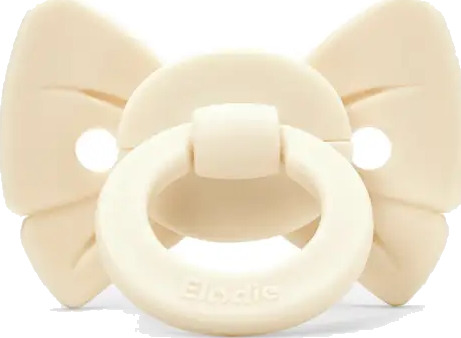 Elodie Details Pacifier Binky Bow Nb Oat White Cream ONE SIZE Elodie Details Pacifier Binky Bow Nb Oat White Cream ONE SIZE