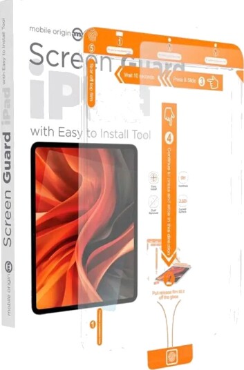Mobile Origin iPad Air 11" (2024) Mobil Origin Glass Skjermbeskytter - Gjennomsiktig