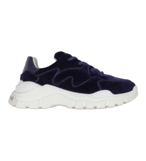 Giorgio Armani Emporio Armani Sko Velur Navy Emporio Armani 39 Sko Blå