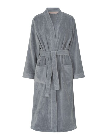 Rosemunde Organic Robe - Grey - S