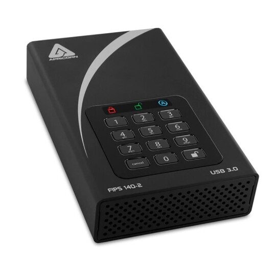 Apricorn Aegis Padlock Dt 6tb Desktop Drive 256-bit Fips Sort