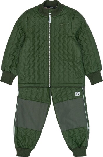 Mikk line Duvet Set W. Fleece KOMBU GREEN 116