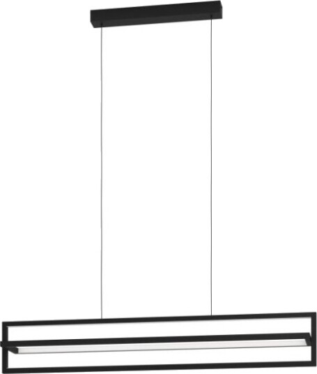 Eglo Siberia Pendellampe L780 4500 Lm 3000 6500K Sort Eglo Siberia Pendellampe L780 4500 Lm 3000 6500K Sort