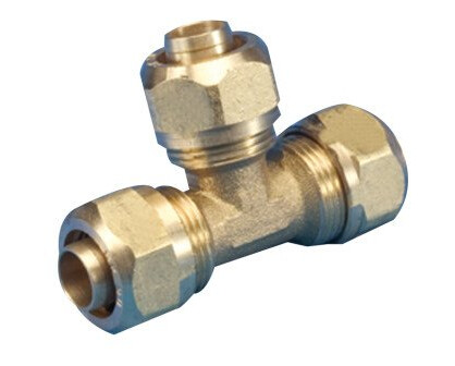 IMI Hydronic PEX T-Rør 20mm stålfittings for vannsystemer