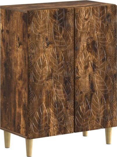 vidaXL Baderom Oppbevaringsskap DELFT Røkt Eik 59,5 x 31 x 80 cm
