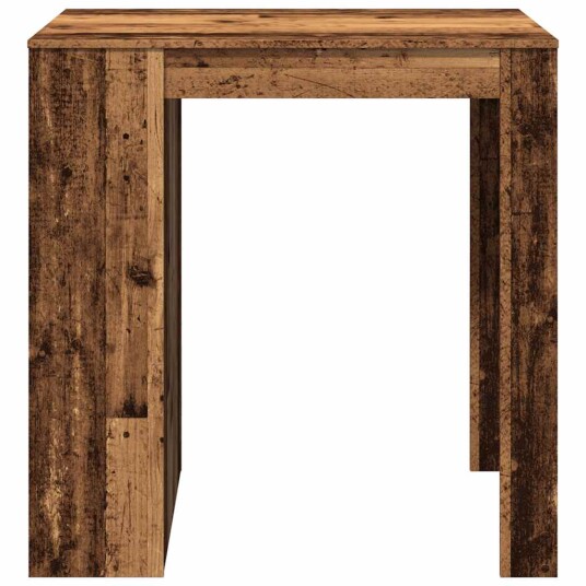 Barbord gammelt tre 102x70x103,5 cm konstruert tre 8721158401632