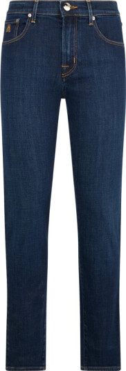 Moorer Dame Jeans Blå W27,