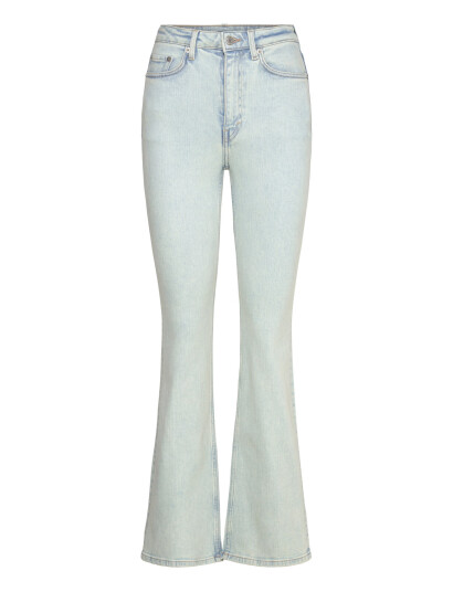 Weekday Glow Curve High Flared Jeans - Blue - 29 x 32