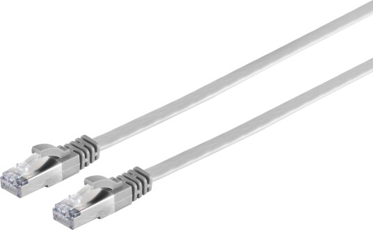 Shiverpeaks Rj45 Flachkabel M.Cat.7 Rohkabel Slim Grau 5M (75515-Sl)