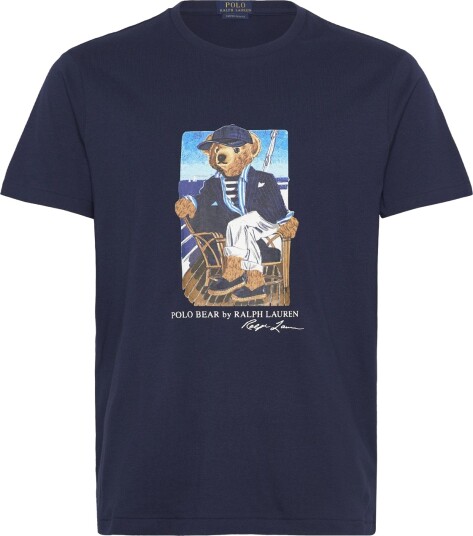 Polo Ralph Lauren Custom Slim Fit Polo Bear T Shirt Navy M Polo Ralph Lauren Custom Slim Fit Polo Bear T Shirt Navy M