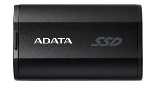 A-Data SD810 1TB Ekstern SSD USB 3.2 Gen 2 Svart A-Data SD810 1TB Ekstern SSD USB 3.2 Gen 2 Svart