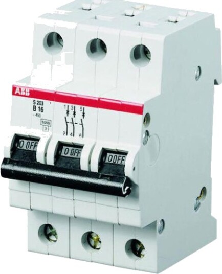 ABB Automatsikring D 50A 3-polet (400V, 6kA)