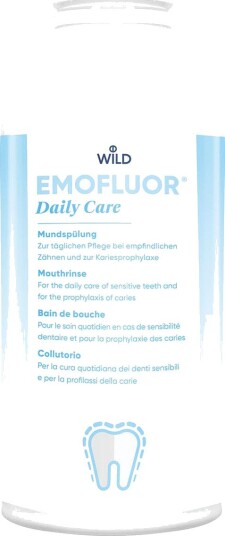 EmoFluor Daily Care Munnskyll for følsomme tenner (500 ml)