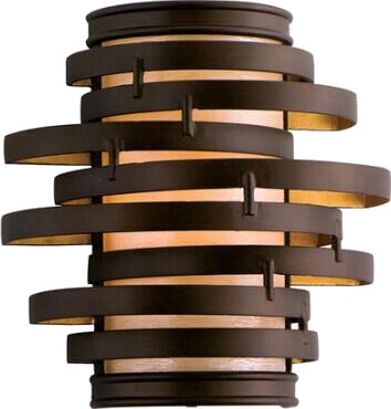 Vertigo vegglampe i bronse
