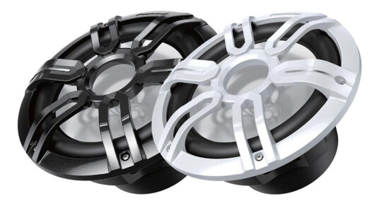 Pioneer TS-ME100WS subwoofer Marine, 10", 300W RMS, sorte og hvite