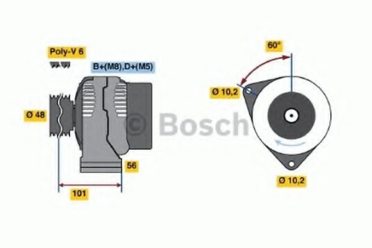 Dynamo BOSCH 0 986 039 740