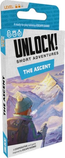 Asmodee Unlock Short 13 The Ascent Kortspill Engelsk