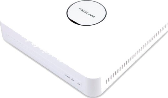 Foscam FN8108HE 5mp PoE NVR Nettverksopptaker 8 Kanaler Hvit