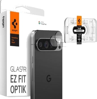Spigen Linsebeskytter EZ Fit Optik for Google Pixel 9 Pro XL - 2 Pakke Krystallklar