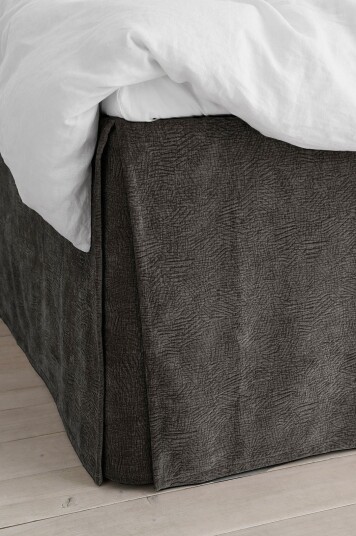 Ellos Home Sengekappe Devine høyde 60 cm Grå