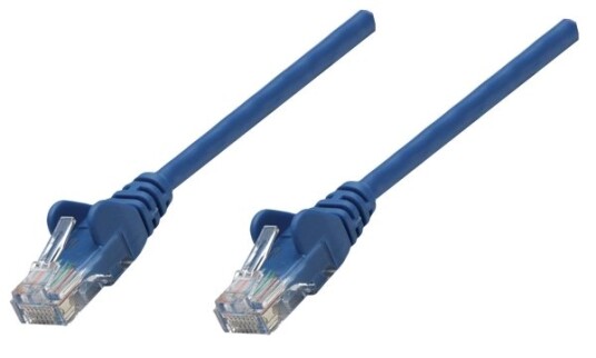 Intellinet 739931 0,25 M Cat6 U/Utp Utp Rj-45 Rj-45 Blå