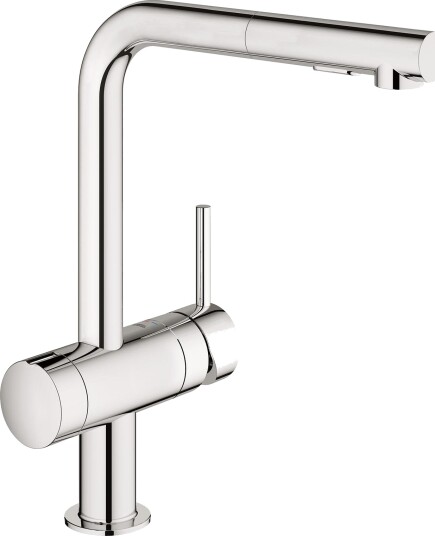 Grohe Minta blandebatteri med L-kran og ventil for oppvaskmaskin (krom)