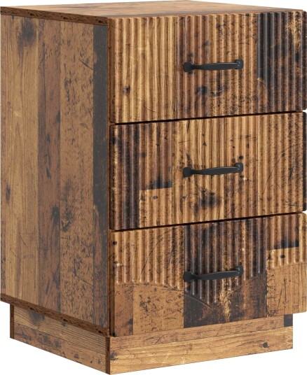  Nattbordskap Gammelt tre 43 x 41 x 63,5 cm Konstruert tre