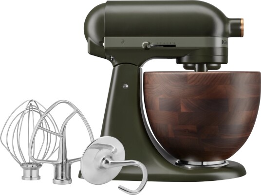 KitchenAid Artisan 4,7L Kjøkkenmaskin i Grønn Med Planetarisk Miksing KSM180WSEEG KitchenAid Artisan 4,7L Kjøkkenmaskin i Grønn Med Planetarisk Miksing KSM180WSEEG