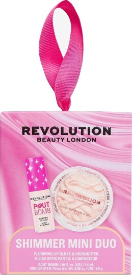 Revolution Beauty London Revolution Shimmer Lip & Cheek Duo MULTI-COLORED One Size
