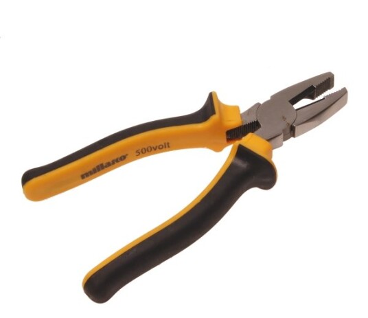 Millarco® Kombinationstang Med Isoleret Greb 185 Mm Millarco® Kombinationstang Med Isoleret Greb 185 Mm