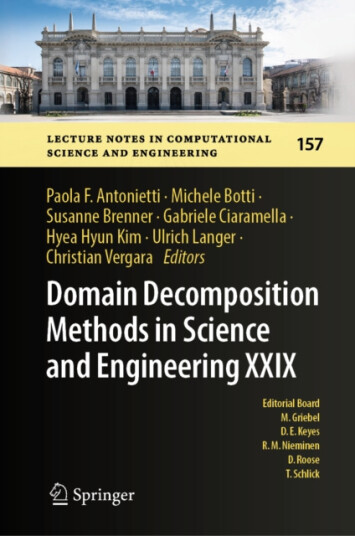 Domain Decomposition Methods in Science and Engineering XXIX