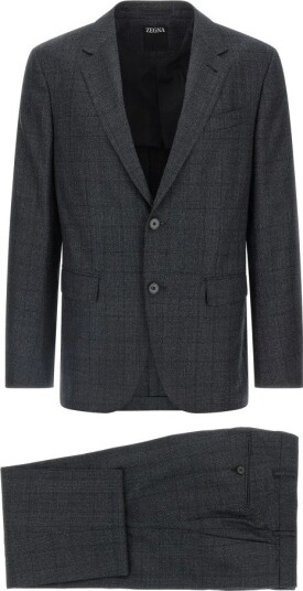 Zegna Herre Dress Grå 2XL,
