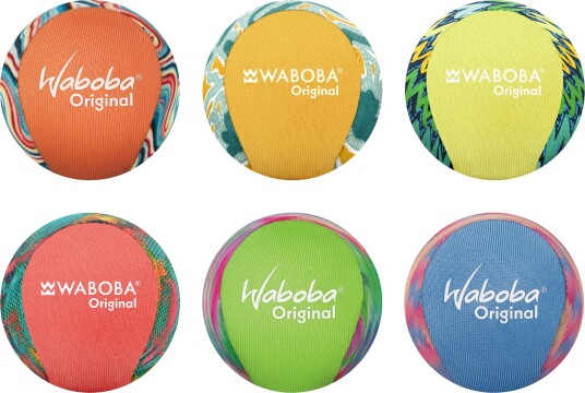 Waboba Original Baller - Svart, Onesize med 3 Smaker Waboba Original Baller - Svart, Onesize med 3 Smaker