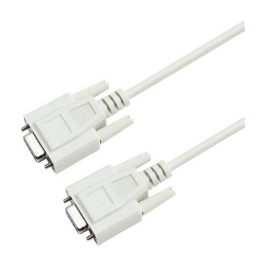 ELETRA RS232 DB9 F 5M KABEL, GRÅ