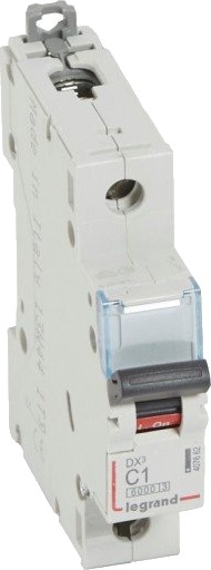 Legrand DX3 MCB automatsikring B1 1P 1M 6/10kA