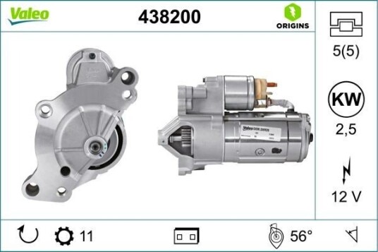 VALEO 438200 Starter