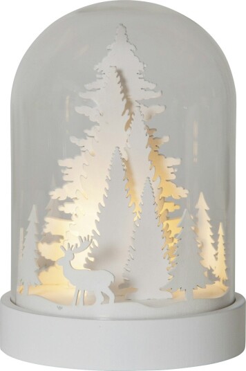 Star Trading Glasskuppel Skog Hvit 1533085-02-0 1533086-02-0 Star Trading Glasskuppel Skog Hvit 1533085-02-0 1533086-02-0