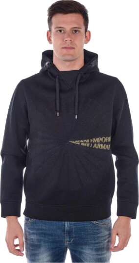 Emporio Armani Herre Gensere & Hettegensere Svart M, Emporio Armani Herre Gensere & Hettegensere Svart M,