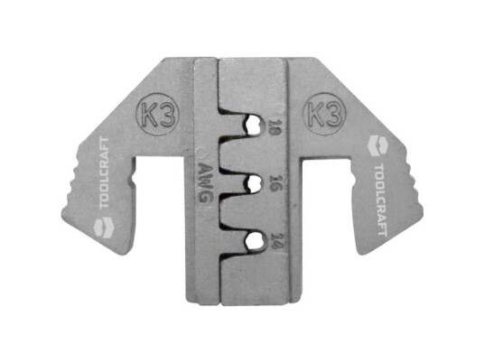 Toolcraft Ple-0K3 1595623 Krympeindsats Deutsch Passer Til Mærke Toolcraft Pz-500