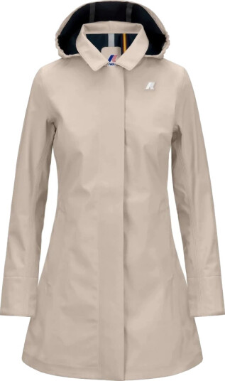 K Way Dame Frakker Beige M, K Way Dame Frakker Beige M,