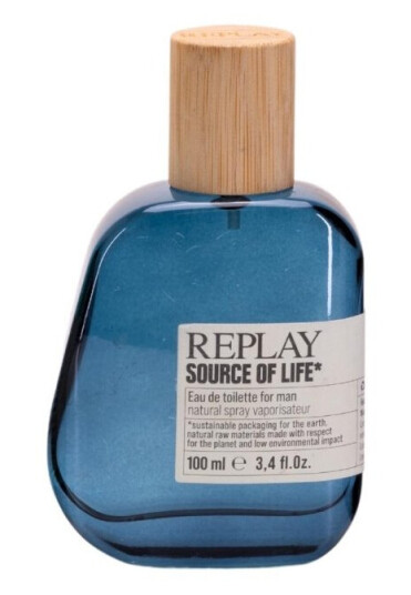 Replay Source Of Life Eau de Toilette 100 ml for Men - Vital Duft
