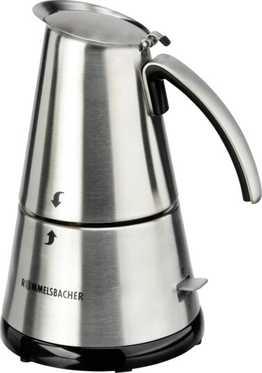 Rommelsbacher EKO 364/E elektrisk espressokanne 4 kopper, 365W
