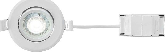 Markslöjd Downlight Pluto Dimbar Hvit Spotlys