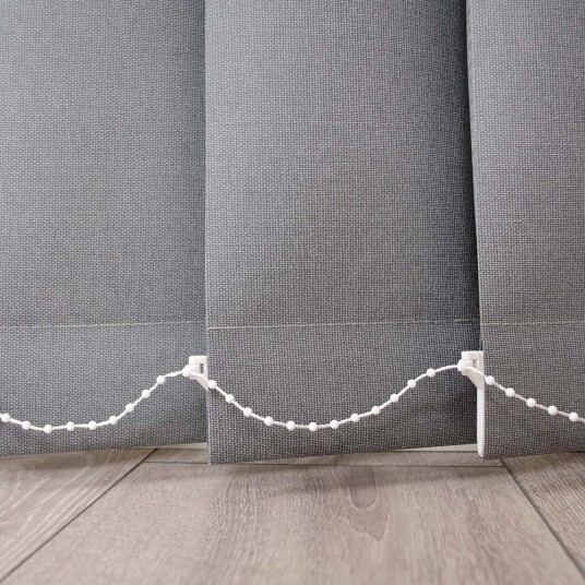 Komplett paket Lux Grafitt - Lamellgardin 2250, 800 Komplett paket Lux Grafitt - Lamellgardin 2250, 800